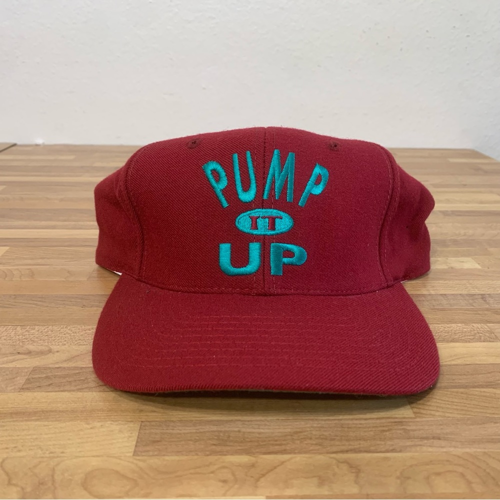 Vintage Reebok Pump It Up Iconic Reebok Pump Shoes Promo Hat Snap Back One Size